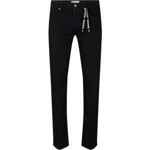 TOM TAILOR - Piers - Jeans - Zwart - Slim Fit, 5-pocket-stijl, Stretchaandeel