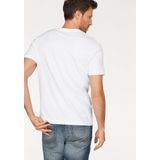 TOM TAILOR Mannen Basic T-shirt in dubbelverpakking met V-hals 1008639, 20000 - White, M