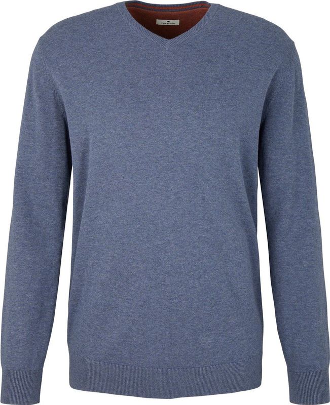 TOM TAILOR basic crew neck sweater Heren Trui