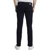 Jeans - Effen - Denim - Rinsed/dark washed - Slimfit