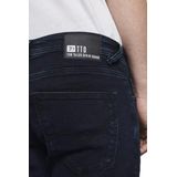 Jeans - Effen - Denim - Rinsed/dark washed - Slimfit