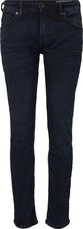 Jeans - Effen - Denim - Rinsed/dark washed - Slimfit