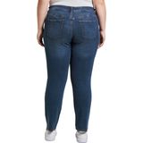 My True Me jeans basic slim leg denim denim long 1/1 2 Blauw Denim