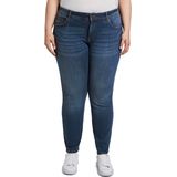 My True Me jeans basic slim leg denim denim long 1/1 2 Blauw Denim