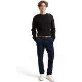 Chino - Katoen - Slim Fit - Zwart