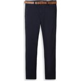 Chino - Katoen - Slim Fit - Zwart