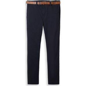 Chino - Katoen - Slim Fit - Zwart