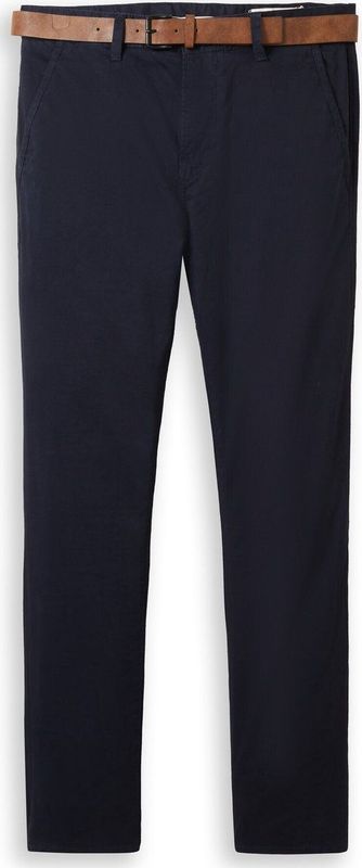 Chino - Katoen - Slim Fit - Zwart