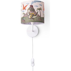 Houten wandlamp kinderkamer | Maan - spiced honey