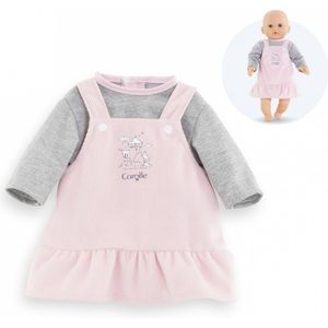 Corolle - Jurk en T-shirt, Loire-randen, kleding, voor poppen 30 cm, vanaf 18 maanden, 9000110860