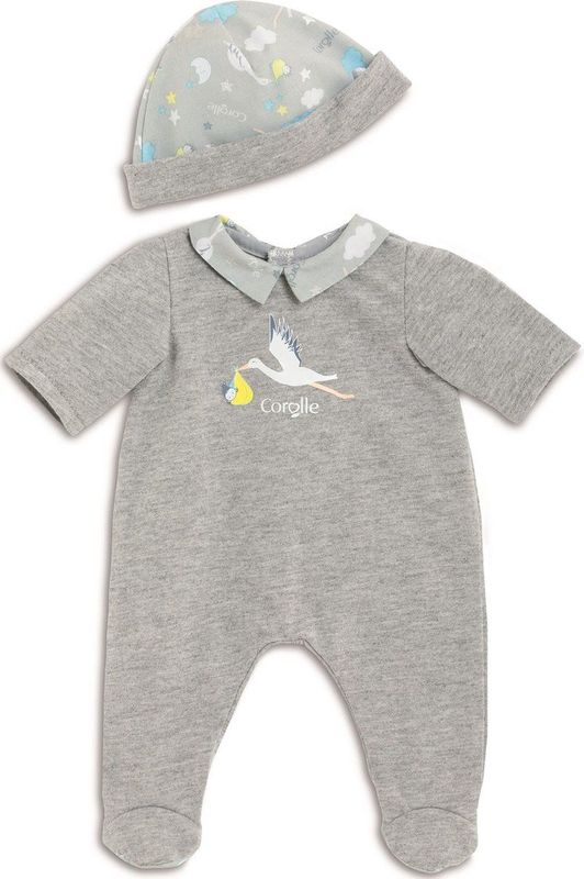 Corolle Mon Grand Poupon - Ooievaar Pyjama, 36cm