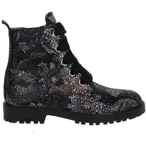 Clic! - Cl-9596 - Veteran Boots - Zwart - Leer