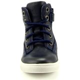 Track Style - 318801 - Veterschoenen - Halfhoog - Zwart - Leer