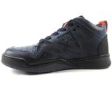 Jochie & Freaks - 18652 - Veterschoenen - Donkerblauw - Leer Combi