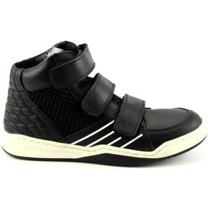 Track Style - Klittenbandschoenen - Zwart - Leer