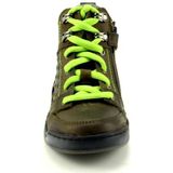 Trackstyle - Veterboot - Zwart - Leer