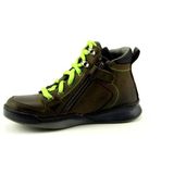 Trackstyle - Veterboot - Zwart - Leer