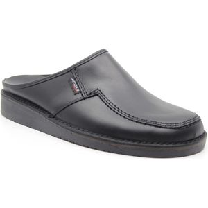 Amako - 580 - Slippers - Zwart - Leer