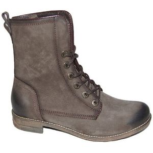 Footnotes - 19.033 - Knielaarzen - Zwart - Gewaxd Nubuck Leer