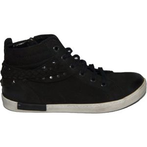 Footnotes - 28.029 - Veterschoenen - Zwart - Leder