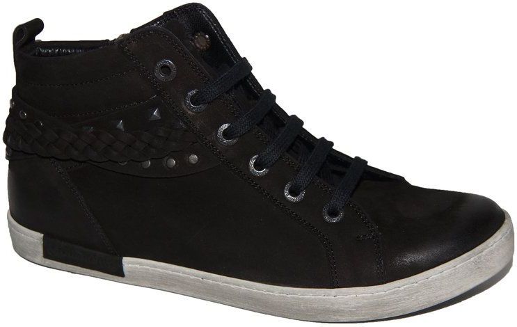 Footnotes - 74.001 - Veterschoenen - Zwart - Hoogwaardig Leder