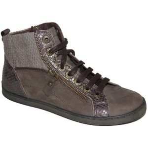 Footnotes - 74.004 - Veterschoenen - Zwart - Leder