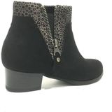 Footnotes - 67.058 - Enkellaarzen - Zwart - Zacht Materiaal