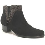 Footnotes - 67.058 - Enkellaarzen - Zwart - Zacht Materiaal