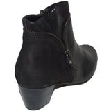Footnotes - Enkellaarzen - Zwart - Zacht Materiaal