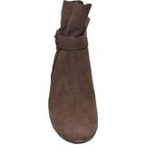 Footnotes - 48.207 - Enkellaarzen - Zachte Nubuck Leder - Rode Voering