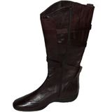 Verhulst - 0218274 - Knielaarzen - Zwart - Kunstleer - Wijdte H