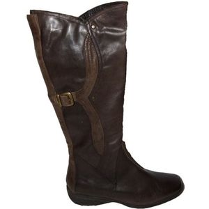 Verhulst - 0926288 - Laarzen - Zwart - Leer - Wijdte H