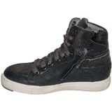 Twins - 508 - Halfhoge Veterschoenen - Taupe - Leer