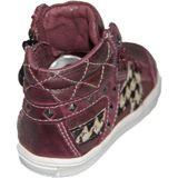 Twins - 316606 - Veterschoenen - Bordo - Dierenprint