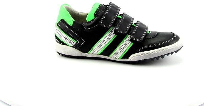 Trackstyle - 317060 - Sneaker - D.blauw / Grijs / Rood - Leder