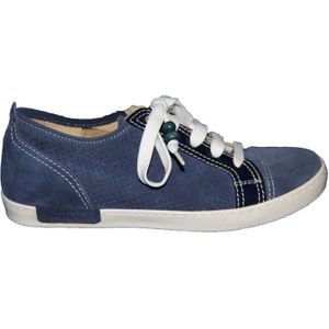 Footnotes - 28.009 - Sneakers - Cobalt Blauw - Suede