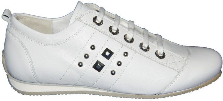 Semler - T1023 - Sneakers - Wit - Nappa Soft Leer
