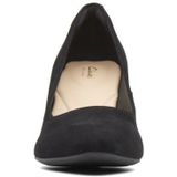 Clarks - 26136044 Pumps - Zwart - Suède en Leer Combi