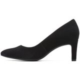 Clarks - 26136044 Pumps - Zwart - Suède en Leer Combi