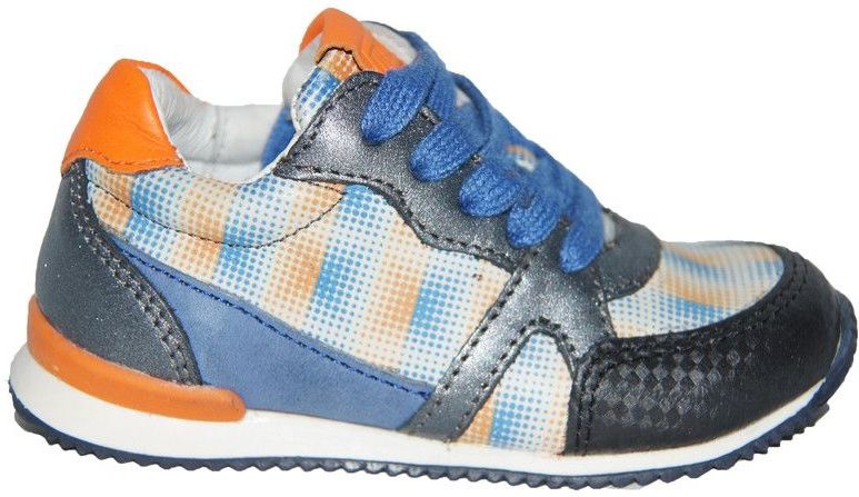 Bunnies - Track Style 316310 - Veterschoenen - Blauw - Wijdte 3.5