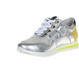 Giga Shoes - H39 Y25 - Sneakers - Zilver - Leer Combi