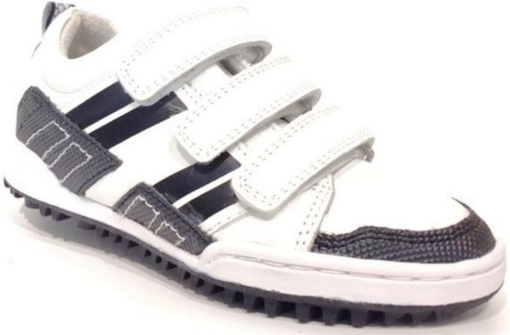 Bunnies - Track Style - Klittenbandschoenen - Leer - Zwart