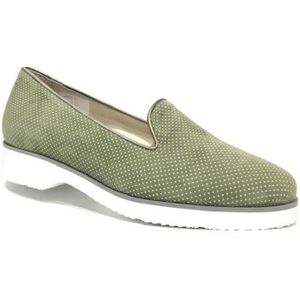 Annalina - A3102 - Instappers - Zwart - Leer