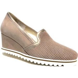 Annalina - A2104 - Instappers - Zwart - Leder