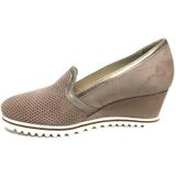 Annalina - A2104 - Instappers - Zwart - Leder