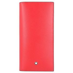 Montblanc Meisterstück Portemonnee Leer 8,5 cm coral