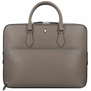 Montblanc Sartorial Koffer Leer 38.5 cm Laptop compartiment mastic