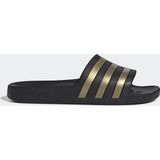 adidas Adilette Aqua Slippers Zwart Goud