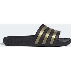 Adidas, Schoenen, Heren, Zwart, 42 EU, Aqua Slippers