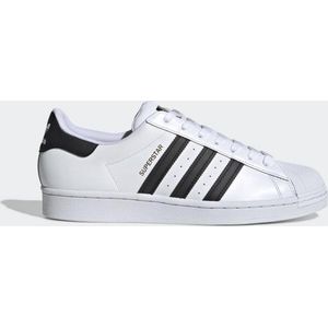 Adidas, Klieke Super Star Sneakers Wit, Heren, Maat:38 EU